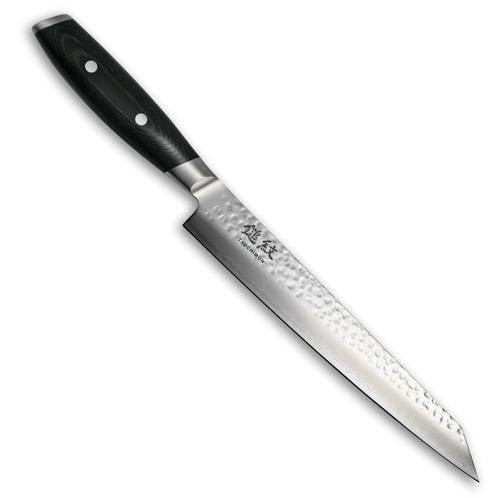 Yaxell Tsuchimon Sujihiki 23 cm - VG10 Staal - Gehamerd L..., Huis en Inrichting, Keuken | Bestek, Nieuw, Ophalen of Verzenden