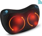2dekans | Qumax -Elektrisch Shiatsu Massagekussen met Warmte, Sport en Fitness, Ophalen of Verzenden, Zo goed als nieuw