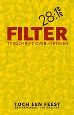 Filter – Tijdschrift over vertalen 9789493183087, Gelezen, Verzenden