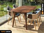 Houten tafels | Handgemaakt in Valkenswaard | SNEL LEVERBAAR, Huis en Inrichting, Tafels | Eettafels, Overige vormen, 200 cm of meer