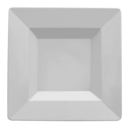 GGM Gastro | (24 stuks) MAYA - Bord - diep - 210x210mm - Wit, Huis en Inrichting, Keuken | Servies, Effen, Nieuw, Bord(en), Verzenden