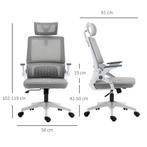 TRUUSK Ergonomische Bureaustoel Met Verstelbare Hoofdsteun E, Huis en Inrichting, Bureaustoelen, Verzenden, Nieuw