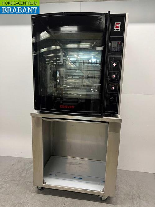 RVS Ubert RT-508 DE Kippengrill Grill 3 mandjes 400V Horeca, Zakelijke goederen, Horeca | Keukenapparatuur, Gebruikt, Ophalen of Verzenden
