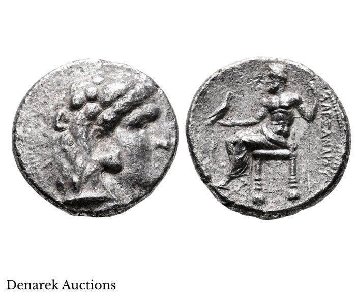 Ptolemaeïsch Koninkrijk, Egypte. Ptolemaeus I Soter (303-282, Postzegels en Munten, Munten | Europa | Niet-Euromunten