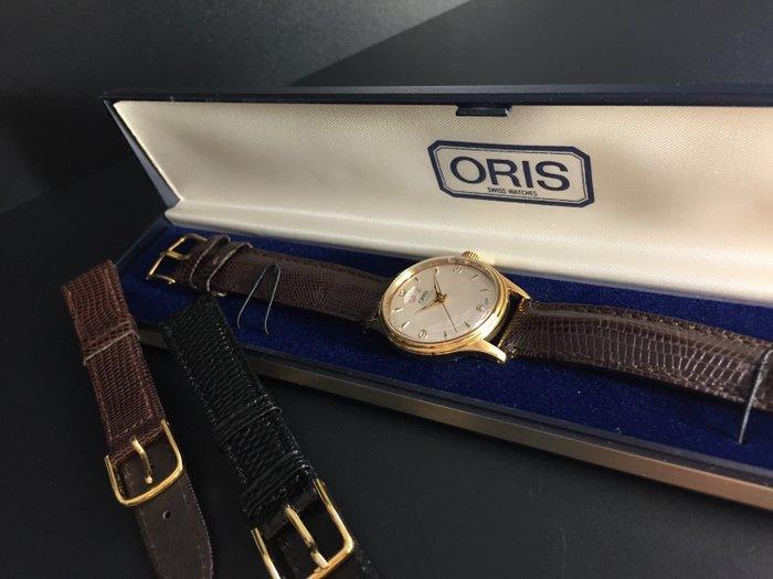 Oris - De Luxe Calendar GP 18k - Zonder Minimumprijs - Ref., Sieraden, Tassen en Uiterlijk, Horloges | Heren