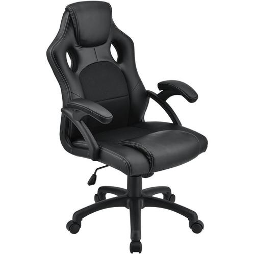 Racing Bureaustoel / Gamestoel Montreal - Zwart - Verstelbar, Huis en Inrichting, Bureaustoelen, Nieuw, Verzenden