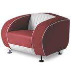 Bel Air Sofa Delucas Retro SF01CB Ruby Eenzitter, Ophalen, Gebruikt