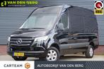 Zakelijke Lease |  Mercedes-Benz Sprinter 319 3.0 CDI V6 L2H, Auto's, Zwart, Mercedes-Benz, Nieuw, Lease