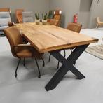 AANBIEDING! Eettafel mangohout vanaf 220 t/m 280 cm, 200 cm of meer, 50 tot 100 cm, Nieuw, Rechthoekig