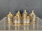 Theeservies (6) - Zilver, Antiek en Kunst, Antiek | Goud en Zilver