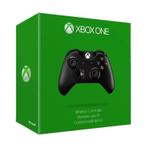 Microsoft Xbox One Controller Zwart in Doos, Ophalen of Verzenden, Zo goed als nieuw