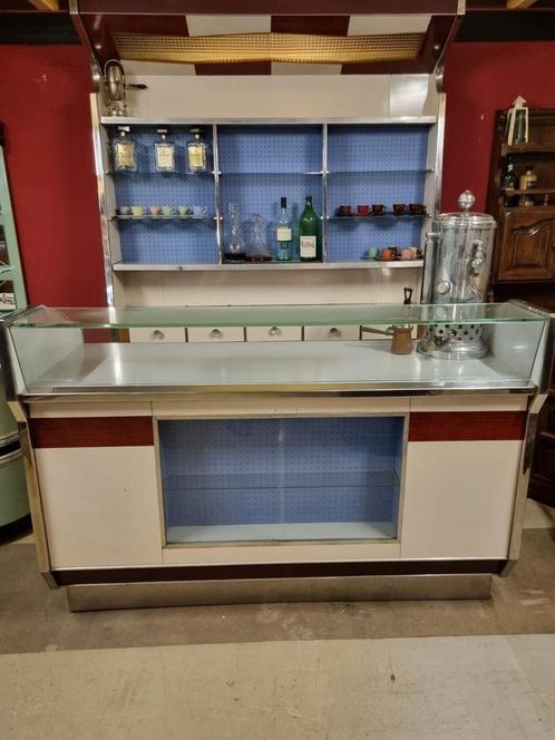 bar te koop huisbar mancave bar barmeubel bruin cafe barren, Huis en Inrichting, Barren, Gebruikt, Ophalen of Verzenden