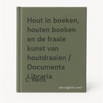 Hout in boeken, houten boeken en de fraaie kunst van, Verzenden, Zo goed als nieuw, L. Kenis