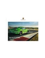 2019 PORSCHE 911 GT3 RS HARDCOVER BROCHURE DUITS, Nieuw, Porsche, Author