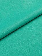 Linnenmix in exclusieve Tiffany Green kleur - 500 x 140 cm -