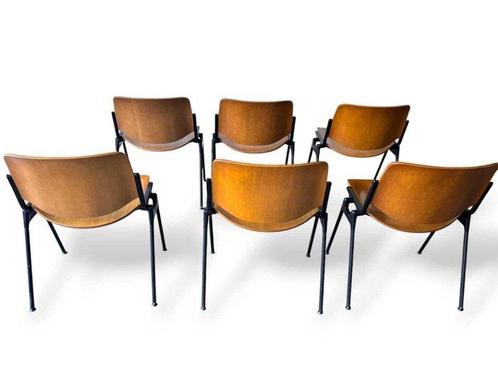 Castelli - Giancarlo Piretti - Stoel (6) - D.S.C. 106 LG -, Antiek en Kunst, Antiek | Meubels | Stoelen en Banken