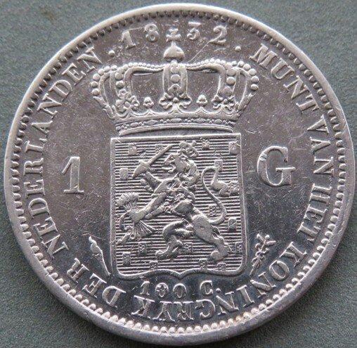 Nederland. Willem I. 1 Gulden 1832, Postzegels en Munten, Munten | Nederland