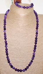 Echt prachtige halsketting en armband van handgemaakte, Verzamelen, Mineralen en Fossielen