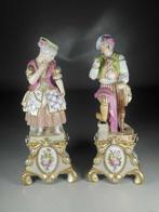 Porcelaine de Paris - sculptuur, Couple - 27.5 cm -, Antiek en Kunst