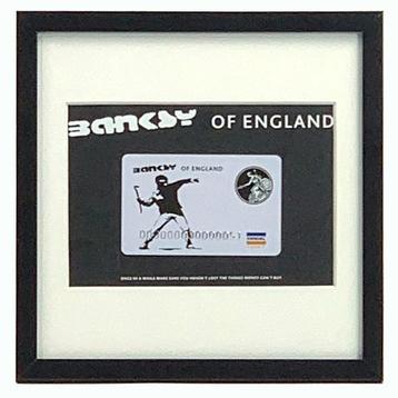 Originele creditcard Banksy vandal - Chris Boyle beschikbaar voor biedingen