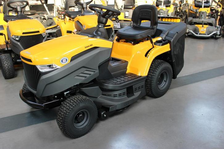 Gratis bezorgd: Nieuwe Stiga estate 384 hydrostaat, Tuin en Terras, Zitmaaiers, Minder dan 90 cm, Elektrische starter, Mulchfunctie