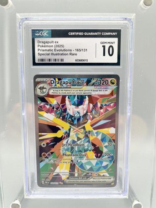 The Pokémon Company Graded card - Dragapult ex - Prismatic, Hobby en Vrije tijd, Verzamelkaartspellen | Pokémon