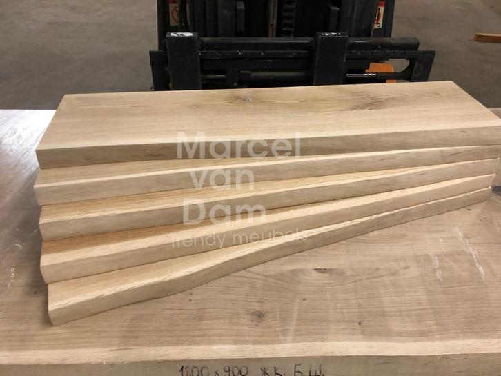 eiken|traptrede|massief|panelen|op maat gemaakt, Doe-het-zelf en Verbouw, Platen en Panelen, Nieuw, 20 tot 50 mm, Hout, Ophalen