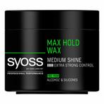 6x Syoss Max Hold Cream Wax 150 ml, Nieuw, Verzenden