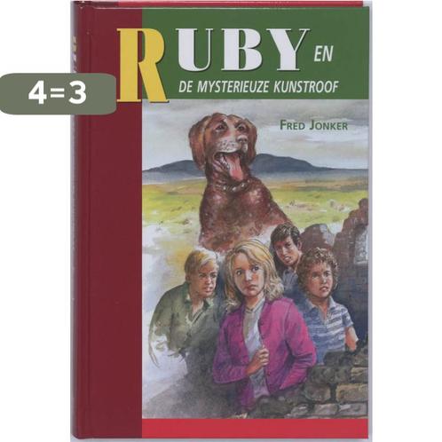 Ruby en de mysterieuze kunstroof 9789033121272 Frits Jonker, Boeken, Kinderboeken | Jeugd | 10 tot 12 jaar, Gelezen, Verzenden
