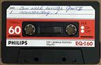 Philips EQ*I60 gebruikte lege cassette band, Cd's en Dvd's, Cassettebandjes, Verzenden, Nieuw in verpakking