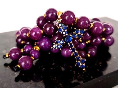 Granaat - Ketting - Heilige Drie-eenheid - Versierd -, Antiek en Kunst, Antiek | Boeken en Bijbels