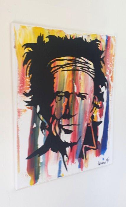 Liesens - Keith Richards, Antiek en Kunst, Kunst | Schilderijen | Modern