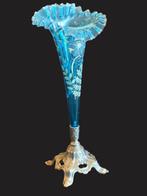 Vaas - doorzichtig glas, Tin - Solitário Transparant, Antiek en Kunst