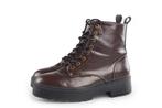 Bullboxer Veterboots in maat 40 Rood | 25% extra korting, Kleding | Dames, Schoenen, Verzenden, Overige typen, Gedragen, Bullboxer