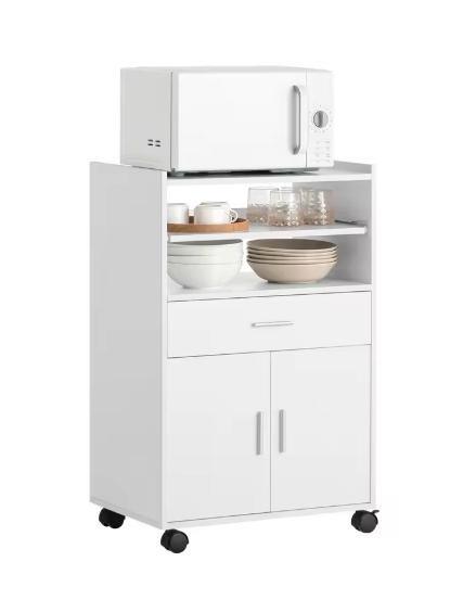 Keukentrolley met Lade, Kast & Schuifblad – 92 cm Hoog, Huis en Inrichting, Keuken | Keukenelementen, Nieuw, Verzenden