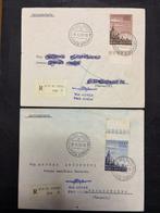 Vaticaanstad 1939/1953 - Luchtvracht geïsoleerd basilica di, Gestempeld