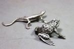 Zilver - Marked  Amemiya - Miniatuur prachtig met de, Antiek en Kunst