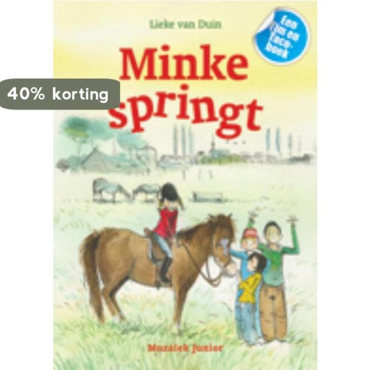 Minke springt / Tim en Taco 9789023994138 Lieke van Duin, Boeken, Kinderboeken | Jeugd | onder 10 jaar, Gelezen, Verzenden