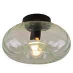 Retro plafondlamp groen, Diane, Ophalen of Verzenden, Nieuw, Glas, Retro