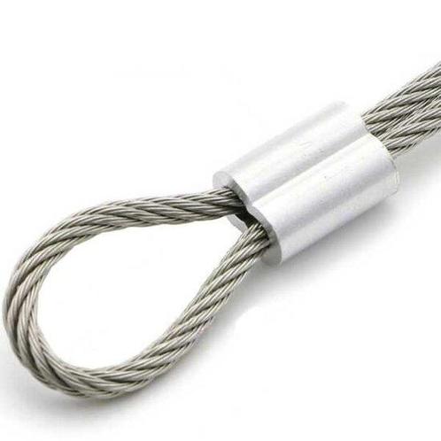 Klemhuls - voor 3mm draad - Per 5 stuks, Doe-het-zelf en Verbouw, Overige Doe-het-zelf en Verbouw, Verzenden