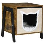 TRUUSK Kattenhol Met Kussen En Verstelbare Voet, Kattenbed T, Dieren en Toebehoren, Verzenden, Nieuw