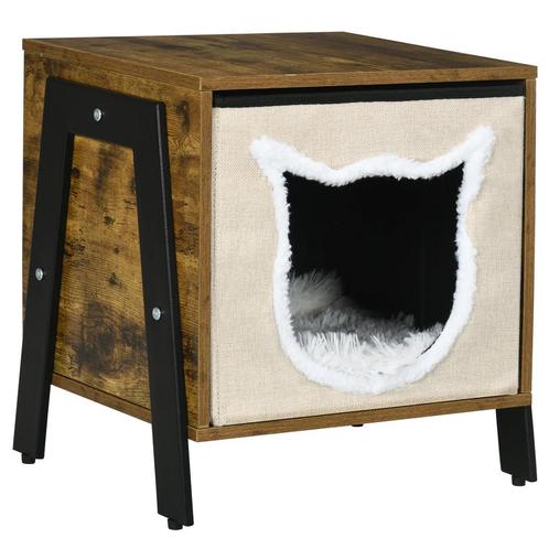 TRUUSK Kattenhol Met Kussen En Verstelbare Voet, Kattenbed T, Dieren en Toebehoren, Katten-accessoires, Nieuw, Verzenden