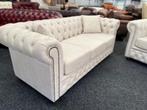 Chesterfield Maarssen !! 3+2  Softleer Chesterfield Bankstel, Ophalen, Zo goed als nieuw, Leer, Chesterfield