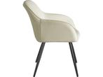 Tectake Eetkamerstoel Marilyn - Gestoffeerd - Ergonomisch -, Verzenden, Nieuw