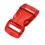 Paracord buckle / sluiting - Rood transparant #36, Ophalen of Verzenden, Nieuw