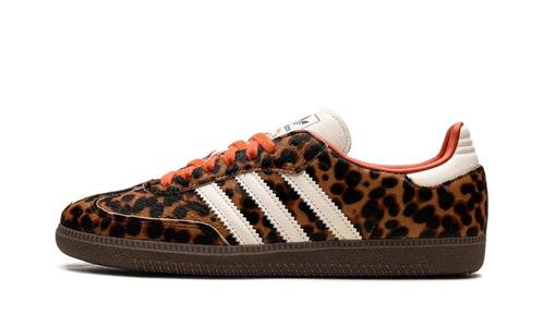 Adidas Samba OG Preloved Red Leopard - maat 40 2/3, Kleding | Dames, Schoenen, Rood, Nieuw, Sneakers of Gympen, Verzenden