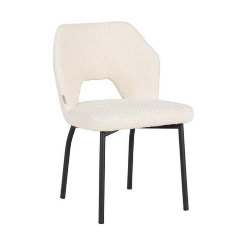 *WOONWINKEL* Must Living Bloom Moderne Eetkamerstoel Boucle, Huis en Inrichting, Stoelen, Nieuw, Verzenden