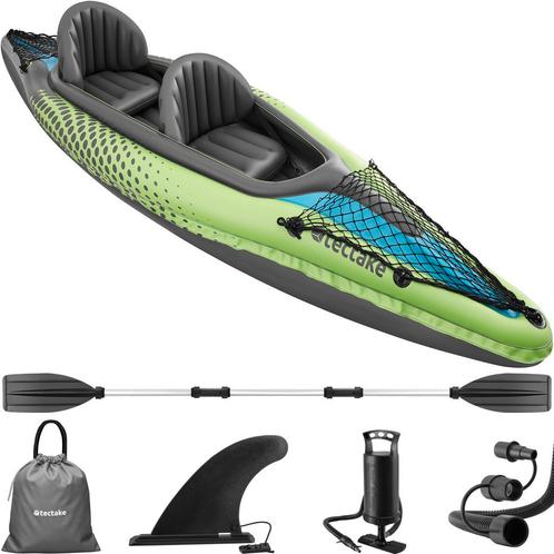 Kajak-set met 2 peddels Liberty - groen, Watersport en Boten, Kano's, Verzenden