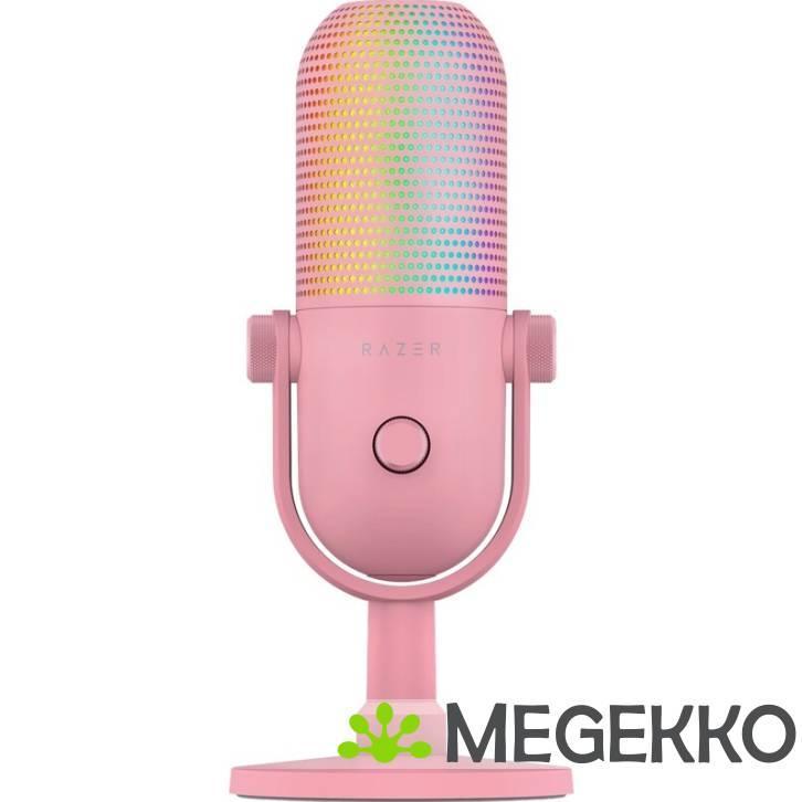 Razer Seiren V3 Chroma Microfoon Roze, Muziek en Instrumenten, Microfoons, Nieuw, Verzenden