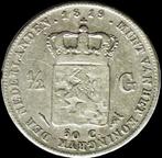 Nederland. Willem I. 1/2 Gulden 1819 higher placed 9, Postzegels en Munten, Munten | Nederland